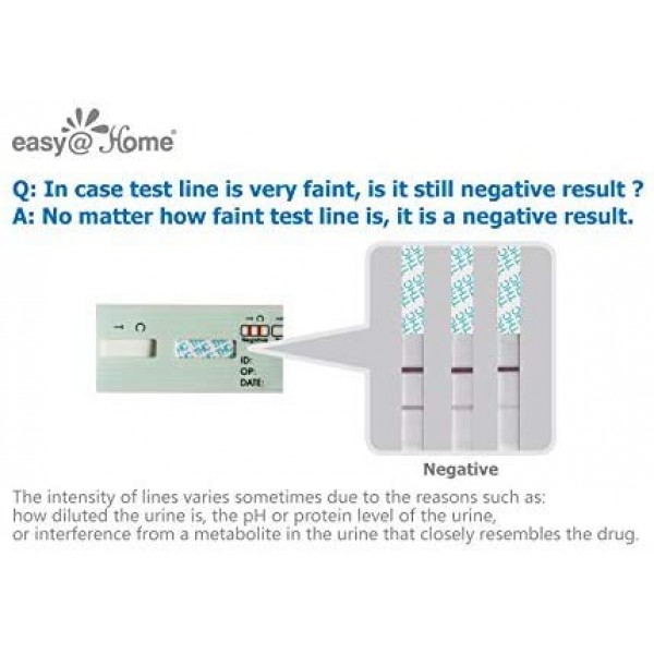 10 Pack - Easy@Home Marijuana THC Single Panel Drug Tests Kit -...