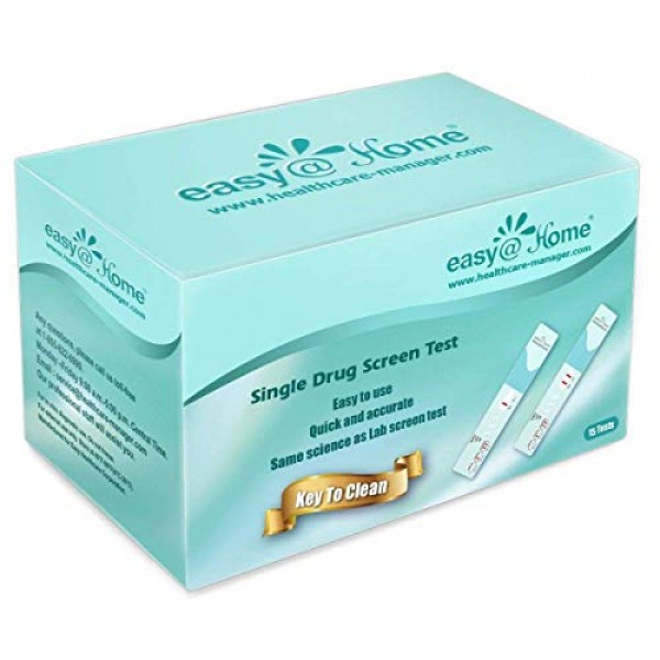 15 Pack Easy@Home CocaineCOC Single Panel Drug Tests Kit - Valu...