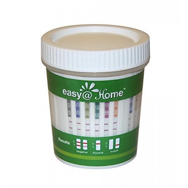Easy@Home 12 Panel Drug Test Cup Including BUP, Sensitive OPI 300...