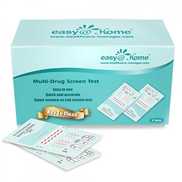 Easy@Home 12 Panel Instant Drug Test Kits - Testing Marijuana TH...
