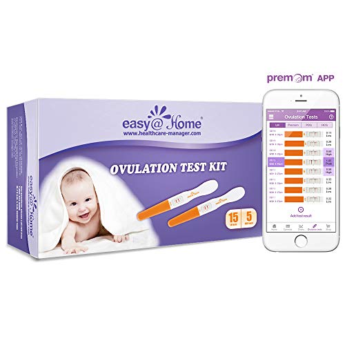 Easy@Home 15 Ovulation LH and Plus 5 Pregnancy hCG Test Stick...