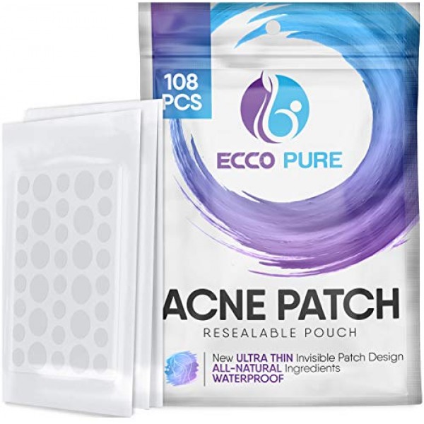 Acne Patch - Hydrocolloid Pimple Patch for Face Zits - Blemish Sp...