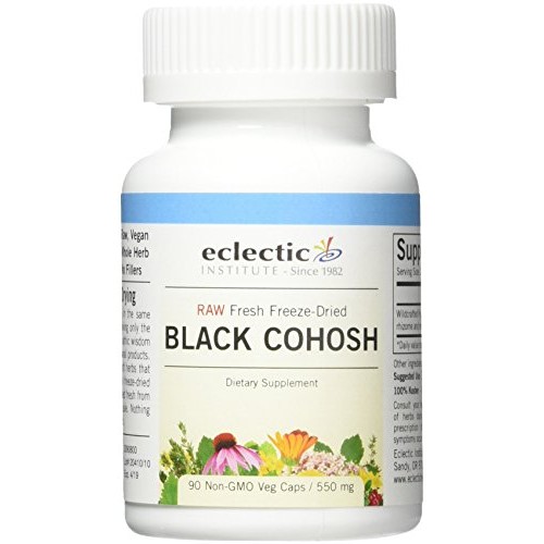 Eclectic Institute Raw Fresh Freeze-Dried Black Cohosh, 90 Non-GM...