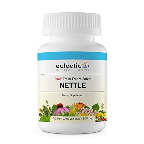 Eclectic Institute Raw Fresh Freeze-Dried Nettles, 50 Non-GMO 200...