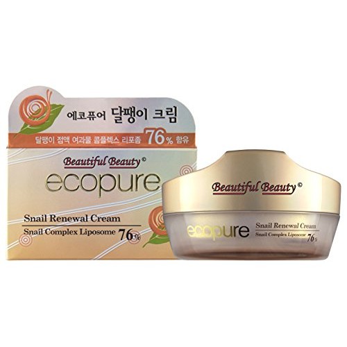KOREAN COSMETICS, Danahan, Eco Pure Snail Renewal Cream 50ml ant...