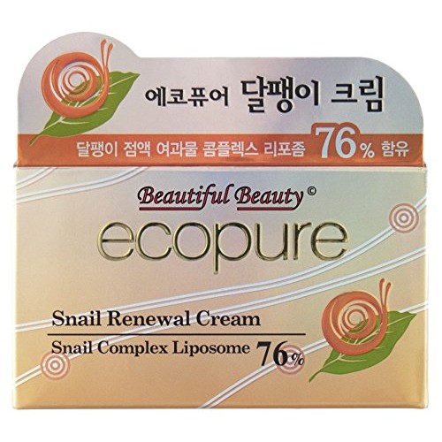 KOREAN COSMETICS, Danahan, Eco Pure Snail Renewal Cream 50ml ant...