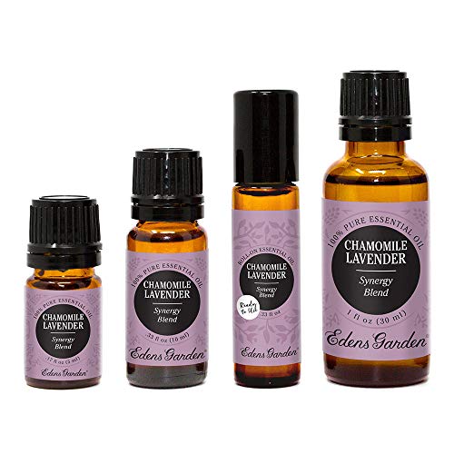 Edens Garden Chamomile Lavender Essential Oil Synergy Blend, 100%...
