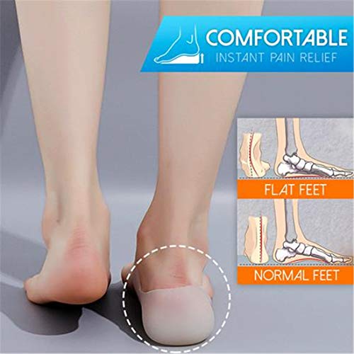 Egmystic Concealed Footbed Enhancers, Silicone Invisible Increase...