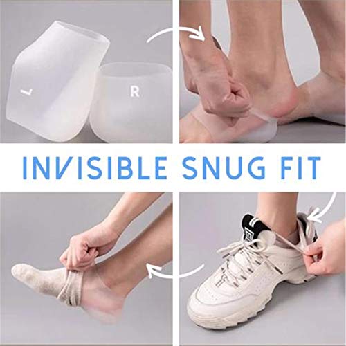 Egmystic Concealed Footbed Enhancers, Silicone Invisible Increase...