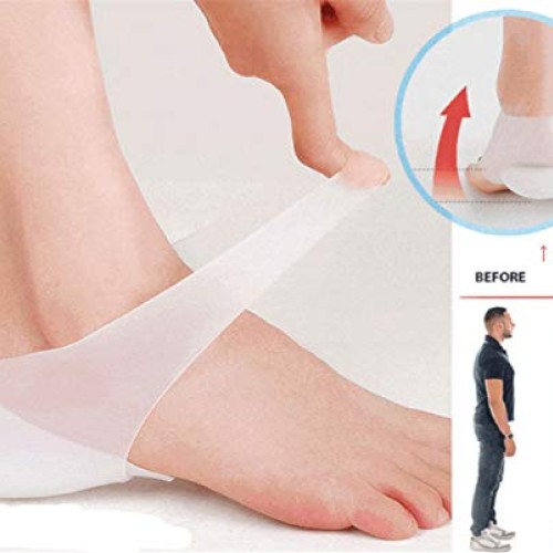 Egmystic Concealed Footbed Enhancers, Silicone Invisible Increase...