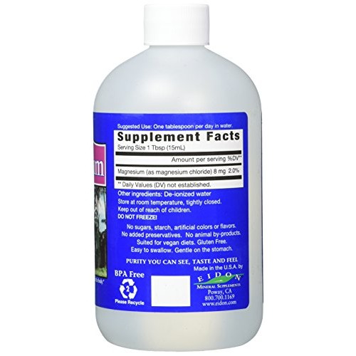 Eidon Ionic Minerals Magnesium, 18 Ounce