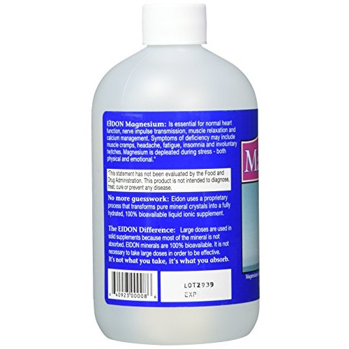 Eidon Ionic Minerals Magnesium, 18 Ounce
