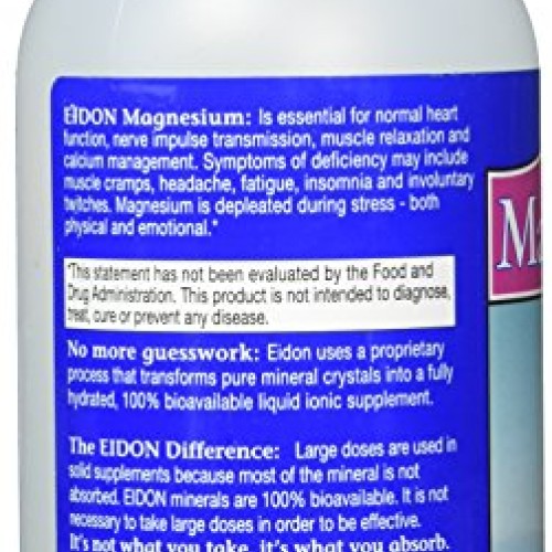 Eidon Ionic Minerals Magnesium, 18 Ounce
