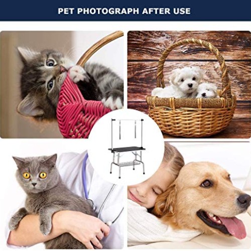 Eishi Pet Dog Stable Pet Groomings Table for Large Dogs Foldable ...