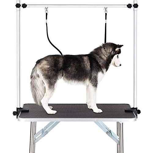 Eishi Pet Dog Stable Pet Groomings Table for Large Dogs Foldable ...