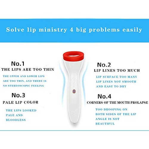 Lip Plumper Enhancer Maker Automatic Tool Device Gloss Scrub Mask...