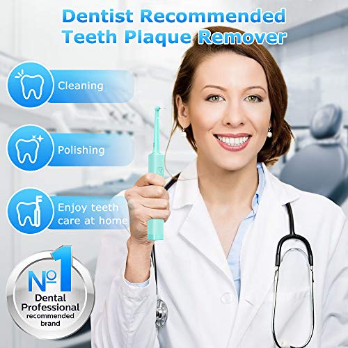 Electric Plaque Remover for Teeth, Ultrasonic Tooth Cleaner Denta...