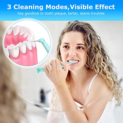 Electric Plaque Remover for Teeth, Ultrasonic Tooth Cleaner Denta...