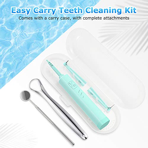 Electric Plaque Remover for Teeth, Ultrasonic Tooth Cleaner Denta...