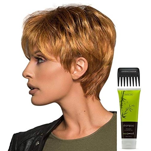 Bundle - 4 Items: Jazz Wig By Ellen WIlle, Christys Wigs Q & A B...
