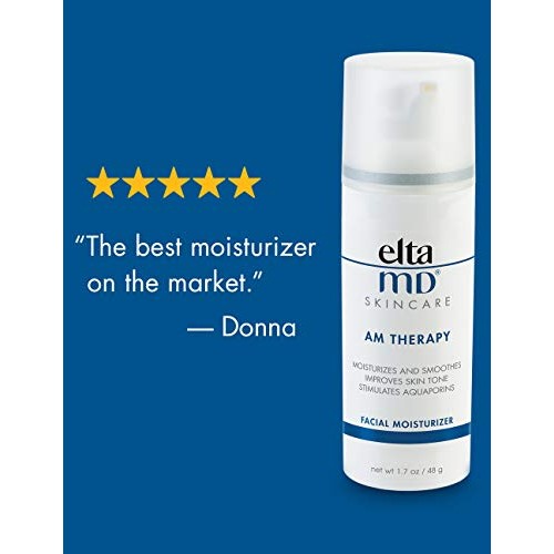 EltaMD AM Therapy Face Moisturizer with Niacinamide Improves Skin...