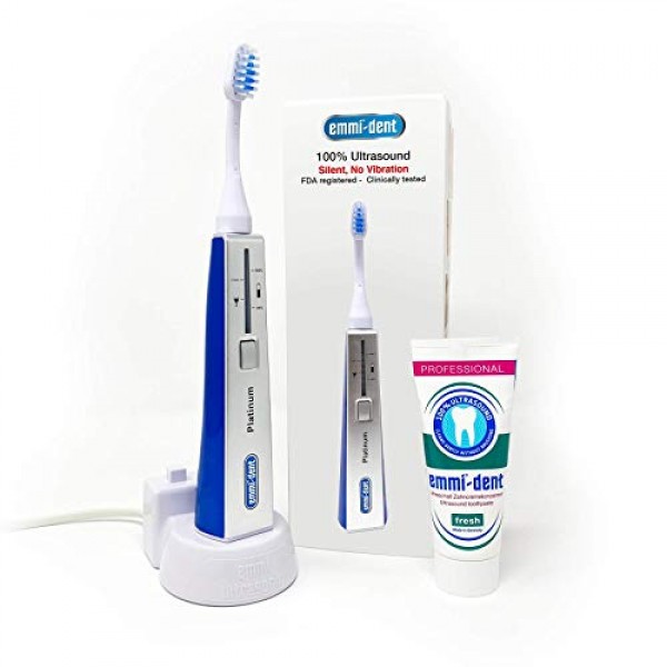 Emmi-dent Oral Waver Electric Toothbrush with 100% Ultrasound Tec...