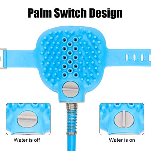 Emoly Pet Shower Kit, 2 in 1 Pet Bathing Tool Shower Sprayer, Adj...