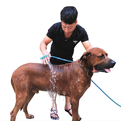 Emoly Pet Shower Kit, 2 in 1 Pet Bathing Tool Shower Sprayer, Adj...