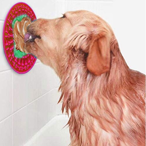 EMPOROI Dog Lick Mat, Lick mat for Dogs, Slow Feeder lickimats fo...