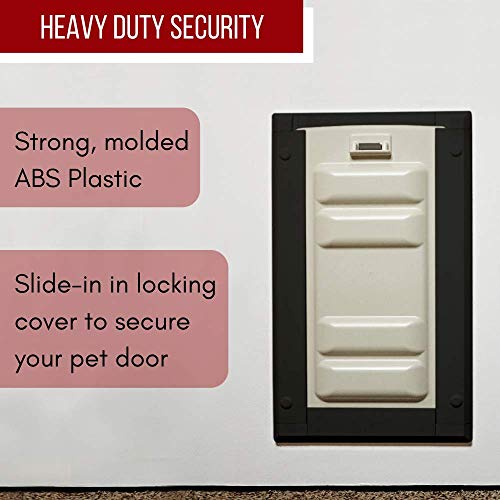 Endura Flap Single Flap Door Mount Pet Door - Small Flap 6 x 11...