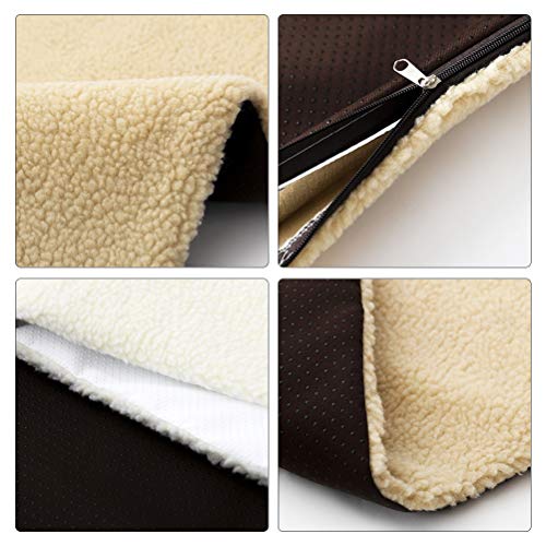 Enfudid Pet Blanket Mat, Self-Warming Cat Bed Pad, Thermal Pet Cr...