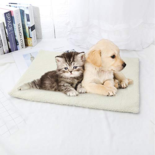 Enfudid Pet Blanket Mat, Self-Warming Cat Bed Pad, Thermal Pet Cr...