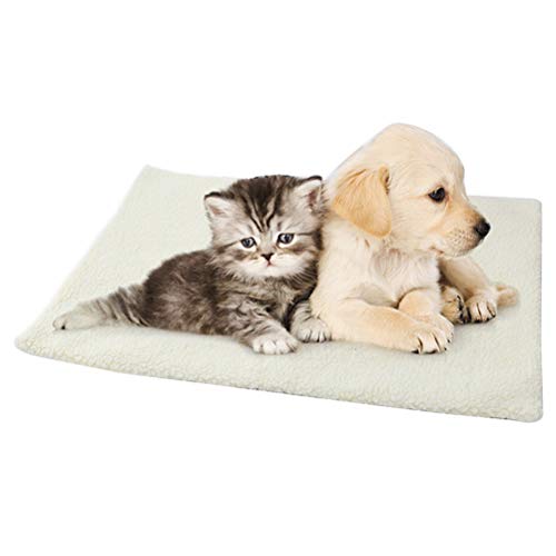 Enfudid Pet Blanket Mat, Self-Warming Cat Bed Pad, Thermal Pet Cr...
