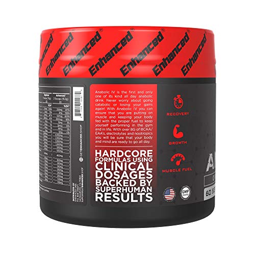 Enhanced Labs Anabolic IV Essential Amino Acid EAAS & BCCA Supple...