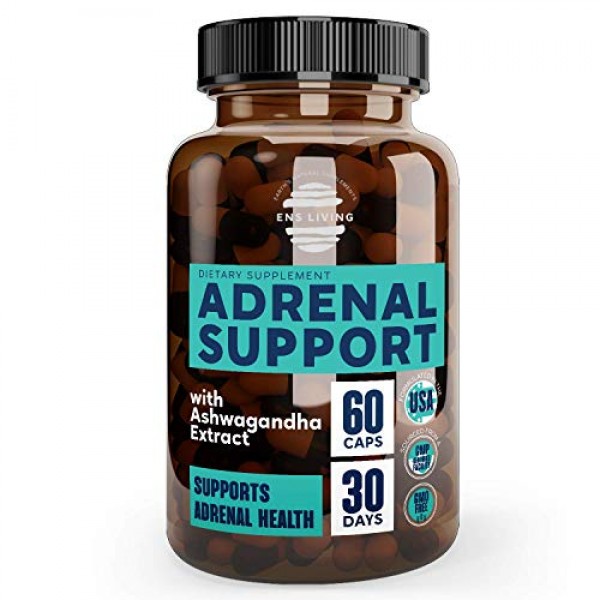 Adrenal Support Cortisol Manager & Natural Anxiety Supplements fo...