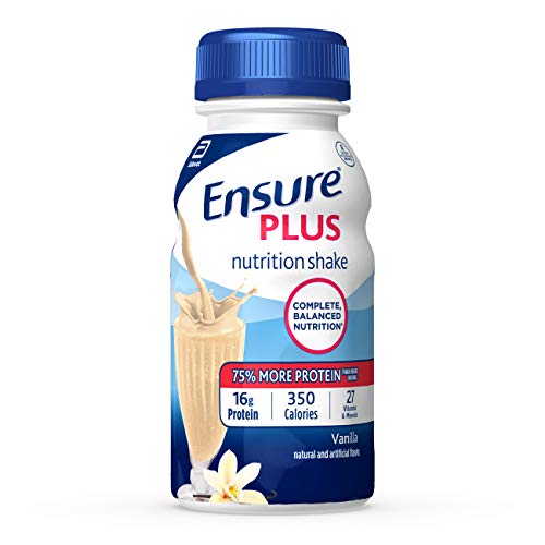Ensure Plus Nutrition Shake With 16 Grams of High-Quality Protein...
