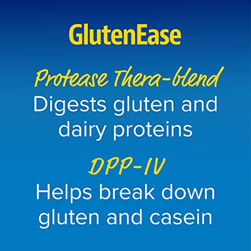 Enzymedica, GlutenEase, Food Intolerance Digestive Aid, 60 Capsul...