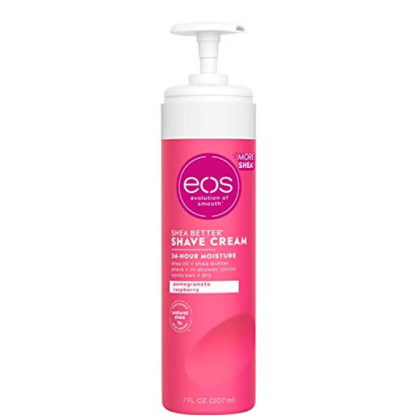 eos Shea Better Shaving Cream for Women- Pomegranate Raspberry | ...