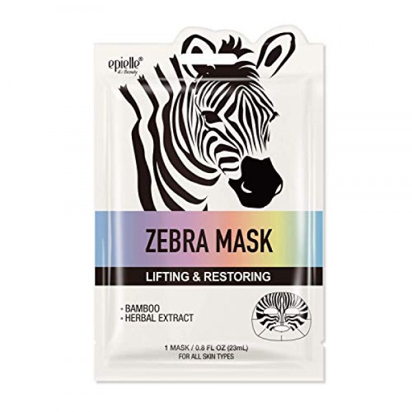 Epielle Character Sheet Masks | Animal Spa Mask | Dalmatian, Zebr...