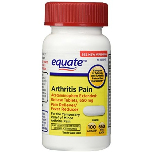 Equate - Arthritis Pain Reliever, Extended Release, Acetaminophen...
