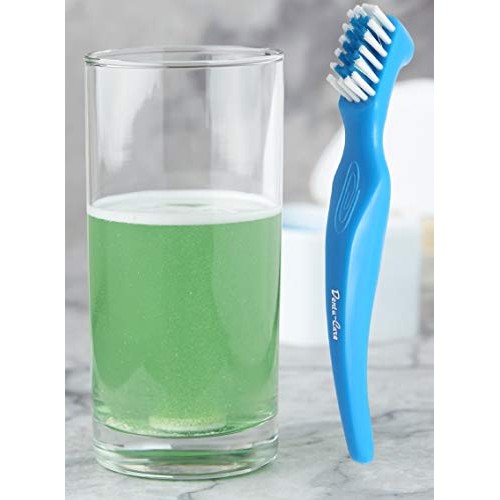 Equate Denture Cleaner Tablets Fresh Mint 240 Count With Dentu-Ca...