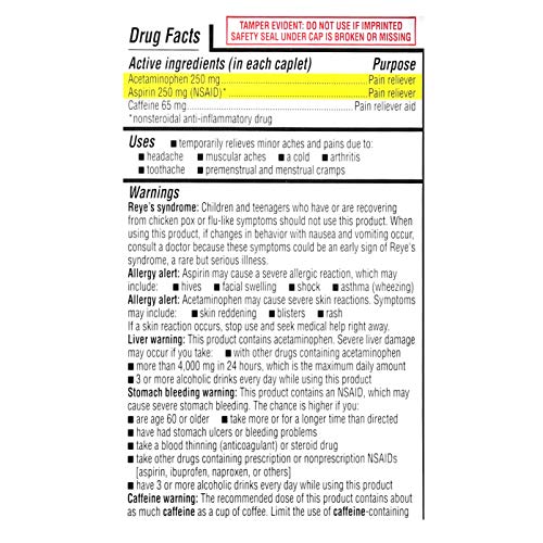 Equate Extra Strength Headache Relief Acetaminophen Tablets, 200 ...