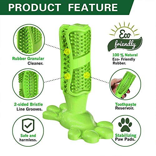 Erichome Dog Toothbrush Chew Toys - 2020 Upgraded Puppy Dog Teeth...