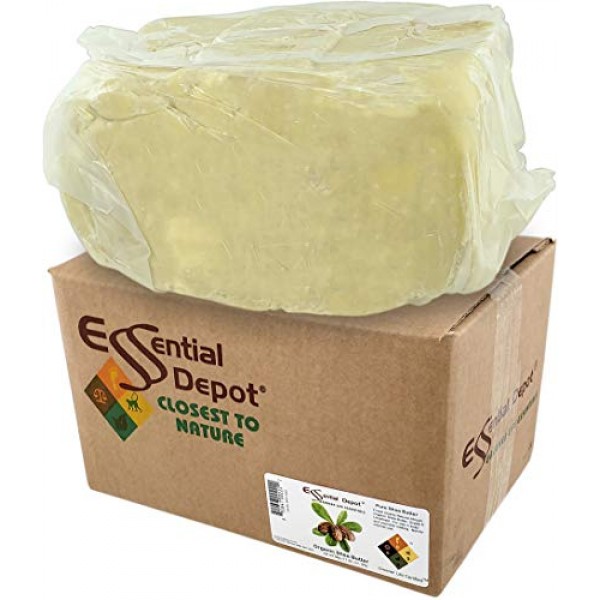 Shea Butter - Grade A - Unrefined - Organic - 5 kg approx 11 lbs