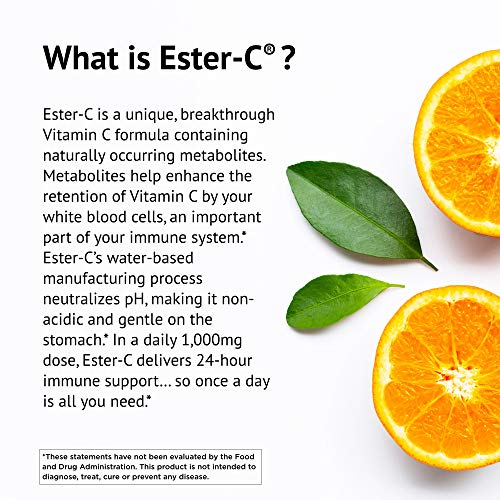 Ester-C 250 mg Chewable Wafers 125
