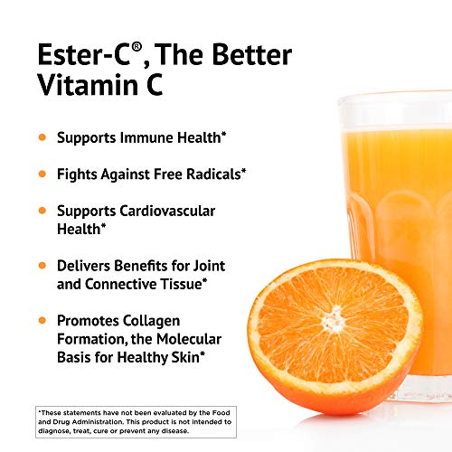 Ester-C 250 mg Chewable Wafers 125
