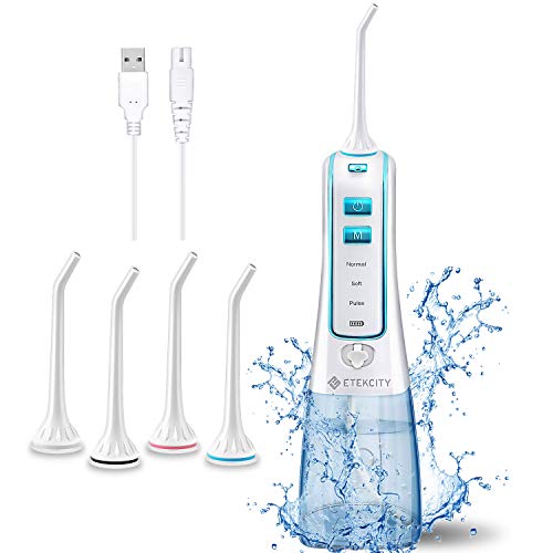 Water Flosser Cordless Dental Oral Irrigator, Water Pick/Pik Teet...