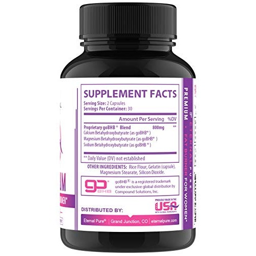 Keto Diet Pills for Women - BHB Metabolism Booster Crafted to Sup...