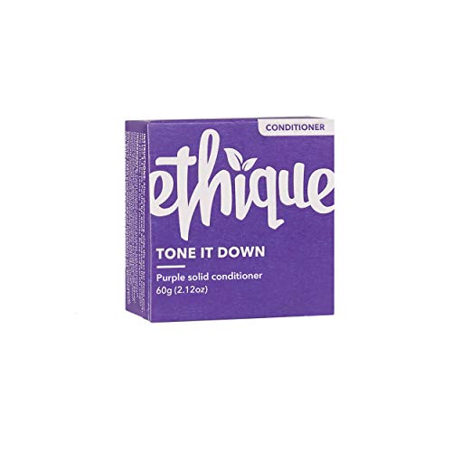 Ethique Purple Conditioner Bar for Blonde Hair, Tone It Down - Su...