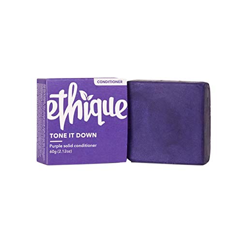 Ethique Purple Conditioner Bar for Blonde Hair, Tone It Down - Su...